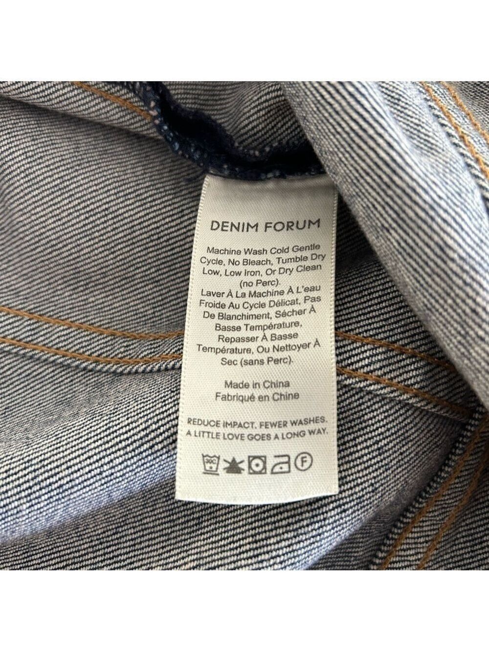 Aritzia Denim Forum The Francoise Jumpsuit, Size XSmall. - Picture 7 of 11